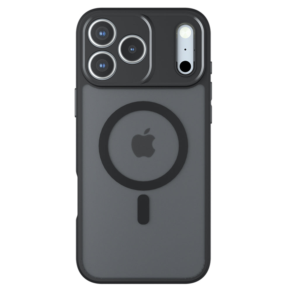Puzdro MagSafe pre Apple iPhone 17 Pro Max, Techsuit, PureFrost, Čierne