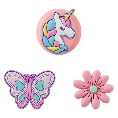 OEM puzdro Butterfly pre Apple AirTag, Sada 3 kusy, Viacfarebné