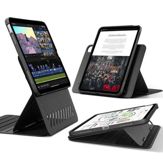 Obal na Apple iPad (2025) / (2022), ESR, Shift, čierny, znovu zabalený