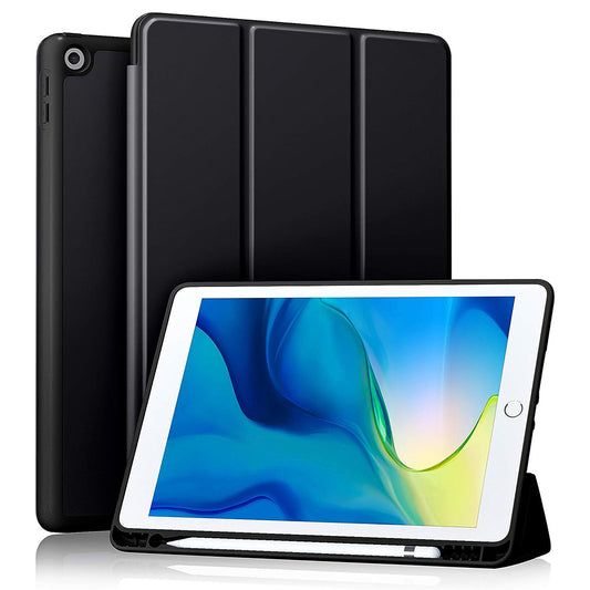 Puzdro pre Apple iPad 10.2 (2021) / 10.2 (2020) / 10.2 (2019), Techsuit, Flex Trifold, Čierne