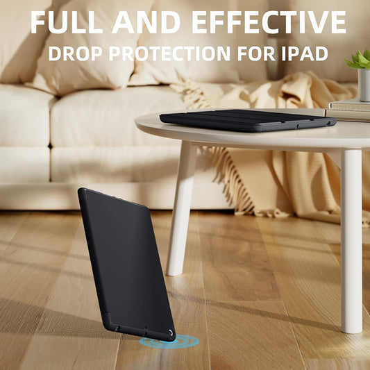 Puzdro pre Apple iPad 10.2 (2021) / 10.2 (2020) / 10.2 (2019), Techsuit, Flex Trifold, Čierne