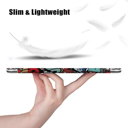 Obal na Apple iPad 10.2 (2021) / 10.2 (2020) / 10.2 (2019), Techsuit, FoldPro, viacfarebný