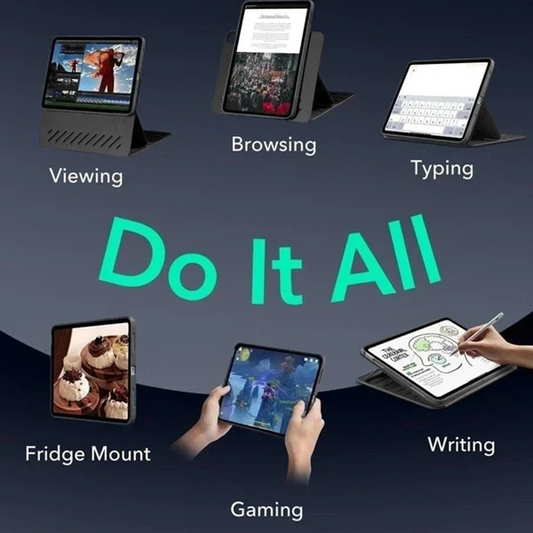 Obal na Apple iPad (2025) / (2022), ESR, Shift, čierny, znovu zabalený