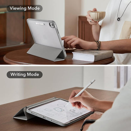 Puzdro pre Apple iPad (2025) / (2022), ESR, Ascend Hybrid, Sivé