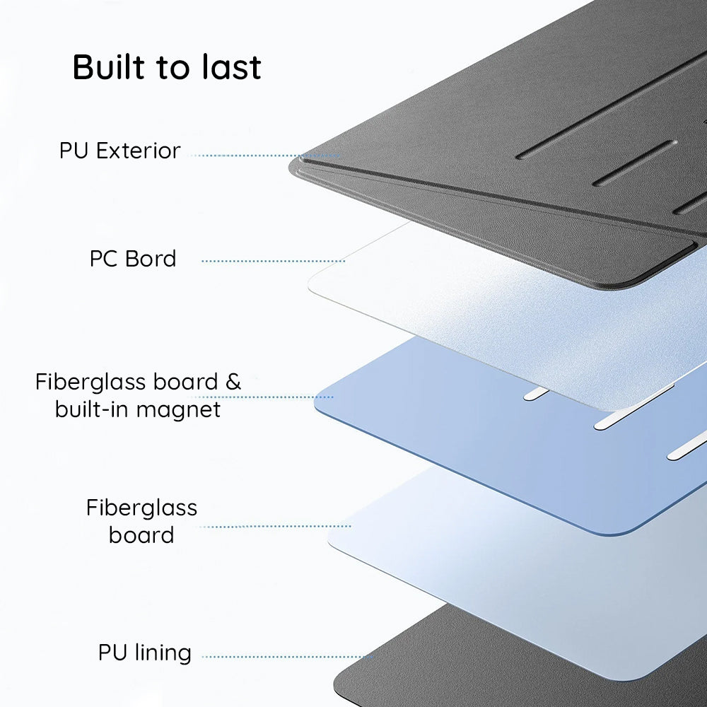 Puzdro pre Apple iPad (2025) / (2022), ESR, Flip Hybrid s držiakom na ceruzku, Zelené
