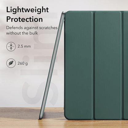 Puzdro pre Apple iPad (2025) / (2022), ESR, Rebound, Saténová zelená