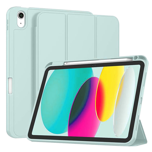 Obal na Apple iPad (2025) / (2022), Techsuit, Flex Trifold, modrý