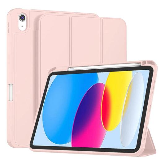 Obal na Apple iPad (2025) / (2022), Techsuit, Flex Trifold, Ružový