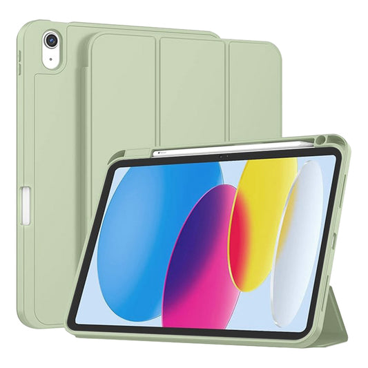 Obal na Apple iPad (2025) / (2022), Techsuit, Flex Trifold, Zelená Matcha
