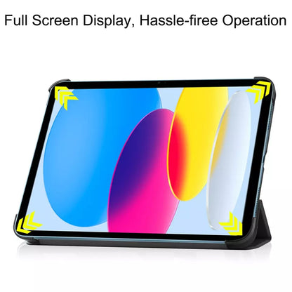 Obal na Apple iPad (2025) / (2022), Techsuit, FoldPro, modrý