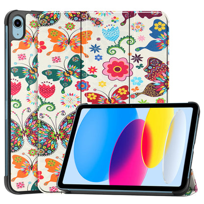 Obal na Apple iPad (2025) / (2022), Techsuit, FoldPro Butterfly, viacfarebný