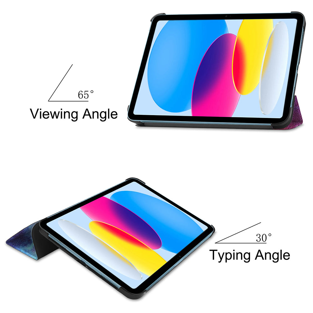 Obal na Apple iPad (2025) / (2022), Techsuit, FoldPro Butterfly, viacfarebný