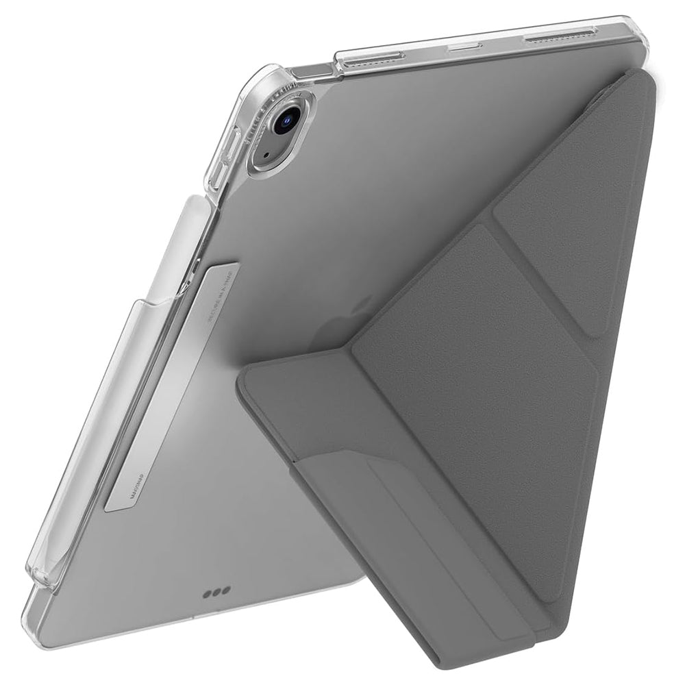 Puzdro pre Apple iPad (2025), UNIQ, Camden Click, Sivé