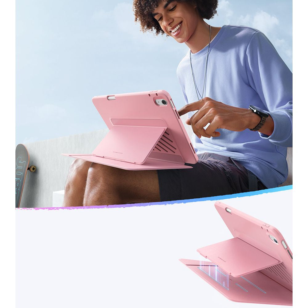 Puzdro pre Apple iPad (2025) / (2022), ESR, Flip Hybrid, Ružové