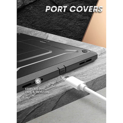 Puzdro pre Apple iPad (2025) / iPad (2022), Supcase, Unicorn Beetle Pro, Čierna