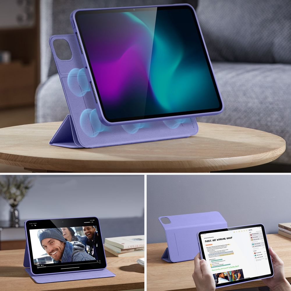 Puzdro pre Apple iPad Pro 13 (2024), ESR, Rebound Hybrid, Fialové