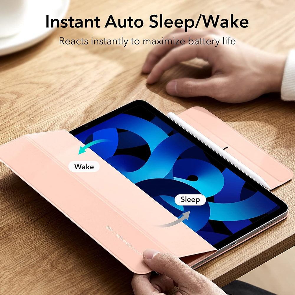 Puzdro pre Apple iPad Air 11 (2024) / Air (2022) / Air (2020) / Pro 11 (2018), ESR, Rebound, Ružové
