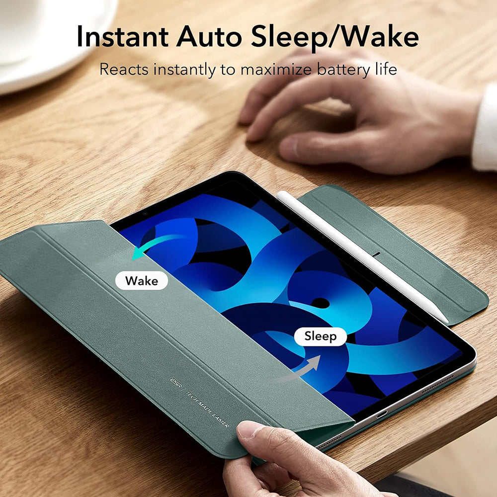 Case for Apple iPad Air 11 (2024) / Air (2022) / Air (2020) / Pro 11 (2018), ESR, Rebound, Satin Green