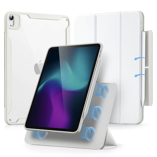 Obal pre Apple iPad Air 11 (2026) / iPad Air 11 (2025) / Air 11 (2024) / Air (2022) / Air (2020), ESR, Rebound Hybrid, biely