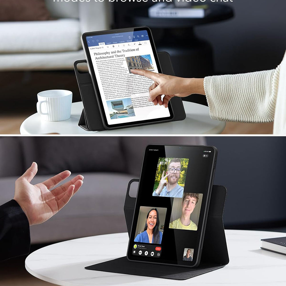 Puzdro pre Apple iPad Air 11 (2025) / Air 11 (2024) / Air (2022) / Air (2020), ESR, Rebound Hybrid, Ružové