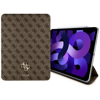 Puzdro pre Apple iPad Air 11 (2025) / Air 11 (2024), Guess, 4G Big Logo, Hnedé