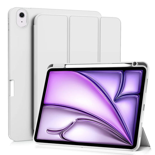 Puzdro pre Apple iPad Air 11 (2026) / iPad Air 11 (2025) / Air 11 (2024), Techsuit, Flex Trifold, Sivá