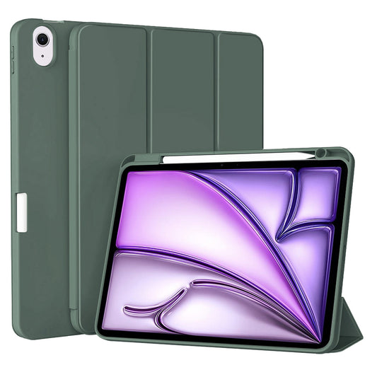 Puzdro pre Apple iPad Air 11 (2026) / iPad Air 11 (2025) / Air 11 (2024), Techsuit, Flex Trifold, Zelené