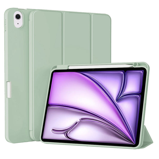 Puzdro pre Apple iPad Air 11 (2026) / iPad Air 11 (2025) / Air 11 (2024), Techsuit, Flex Trifold, Zelená Matcha