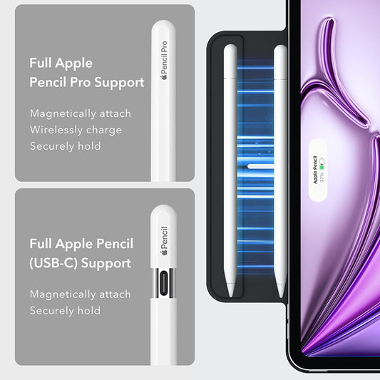 Puzdro pre Apple iPad Air 13 (2025) / Air 13 (2024), ESR, Rebound, Čierne