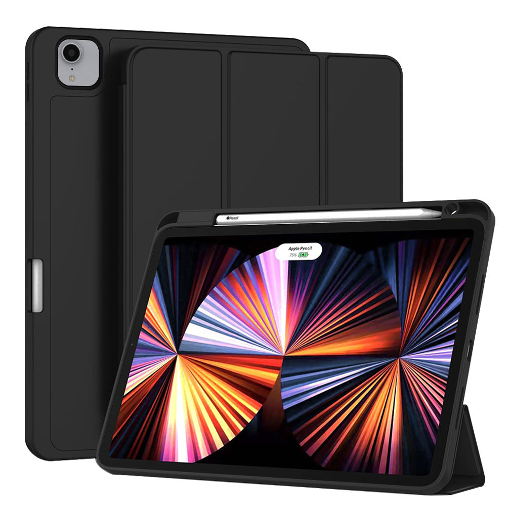 Puzdro pre Apple iPad Pro 11 (2022) / Pro 11 (2021) / Pro 11 (2020) / Pro 11 (2018), Techsuit, Flex Trifold, Čierne
