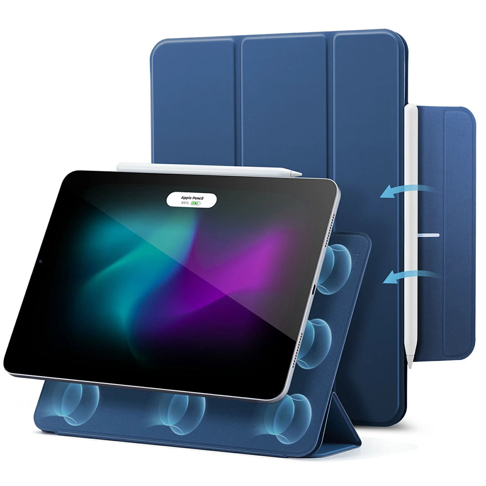 Case for Apple iPad Pro 11 (2024), ESR, Rebound, Navy Blue