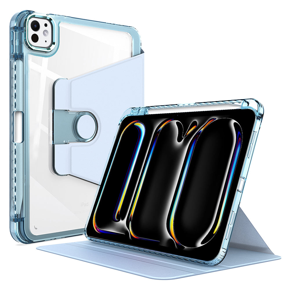 Obal na Apple iPad Pro 11 (2024), Techsuit, Crystal Vision, Modrý