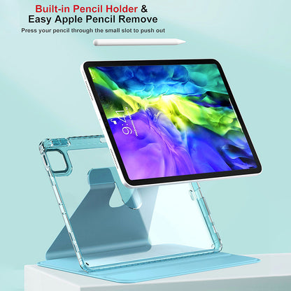 Obal na Apple iPad Pro 11 (2024), Techsuit, Crystal Vision, Modrý