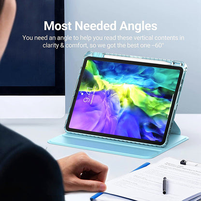 Obal na Apple iPad Pro 11 (2024), Techsuit, Crystal Vision, Modrý
