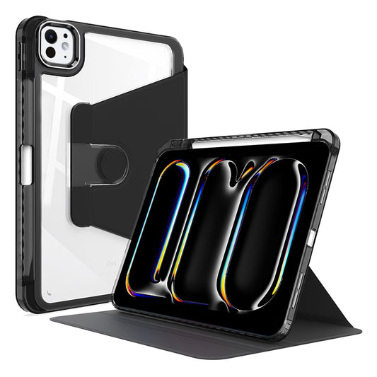 Obal na Apple iPad Pro 11 (2024), Techsuit, Crystal Vision, čierny