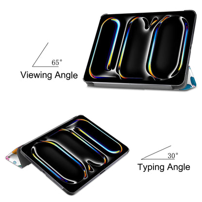 Obal na Apple iPad Pro 11 (2024), Techsuit, FoldPro Butterfly, viacfarebný