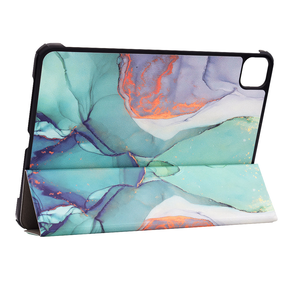 Obal na Apple iPad Pro 11 (2024), Techsuit, FoldPro Green Time, viacfarebný