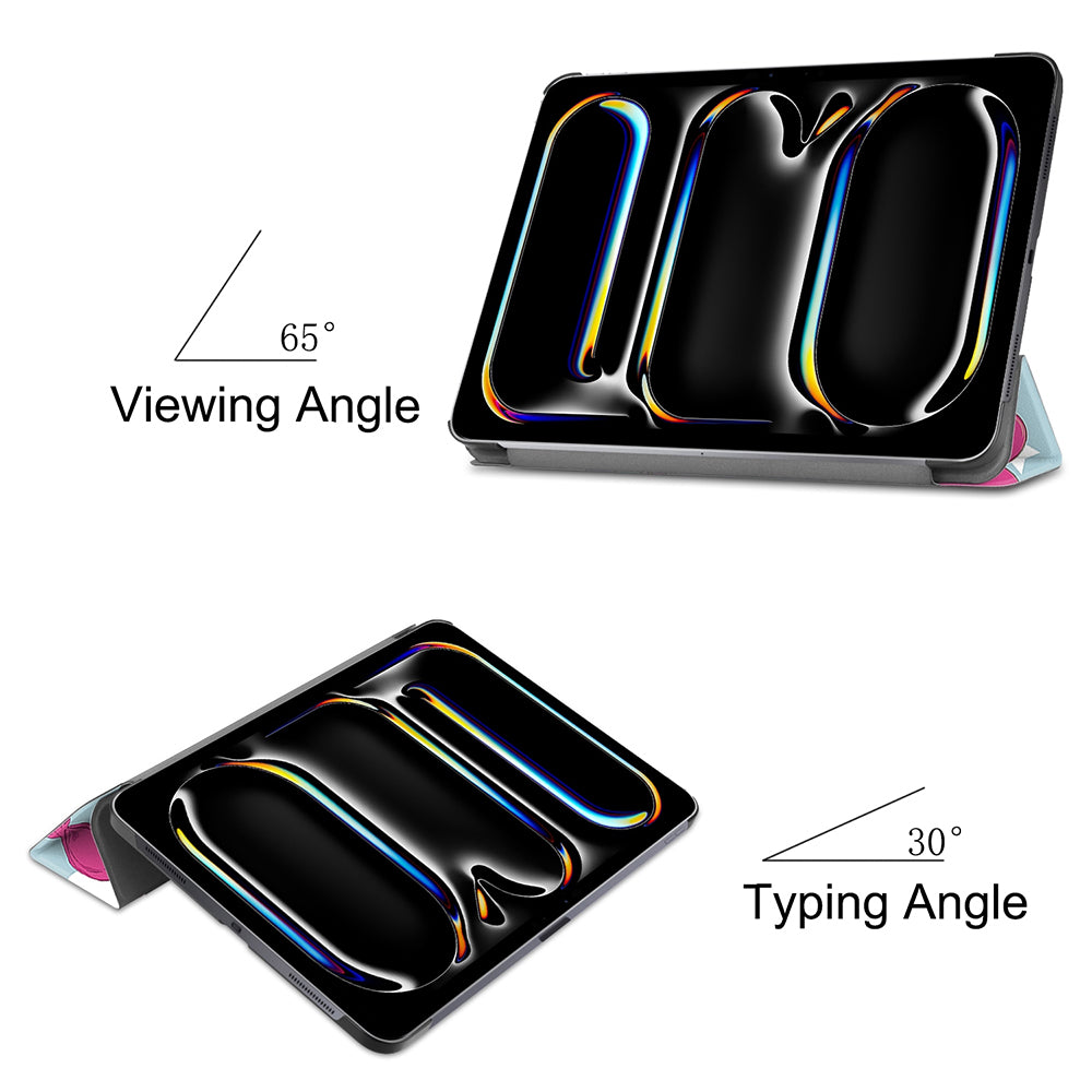 Obal na Apple iPad Pro 11 (2024), Techsuit, FoldPro Unicorn, viacfarebný