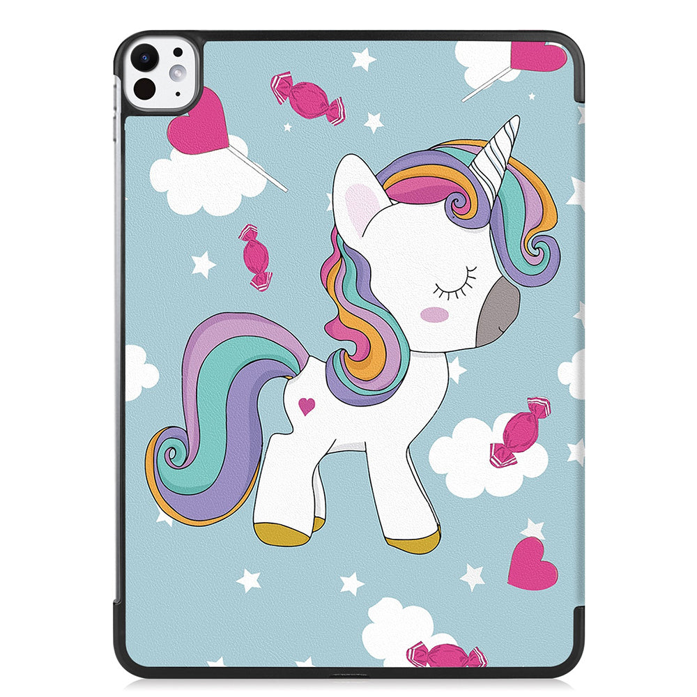Obal na Apple iPad Pro 11 (2024), Techsuit, FoldPro Unicorn, viacfarebný