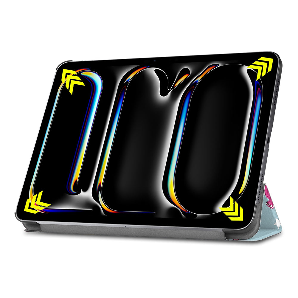 Obal na Apple iPad Pro 11 (2024), Techsuit, FoldPro Unicorn, viacfarebný