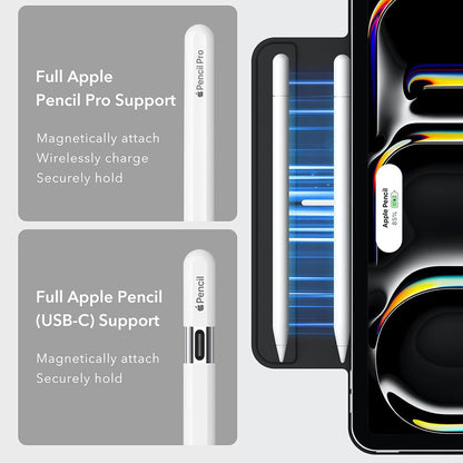Obal pre Apple iPad Pro 13 (2024), ESR, Rebound, námornícka modrá