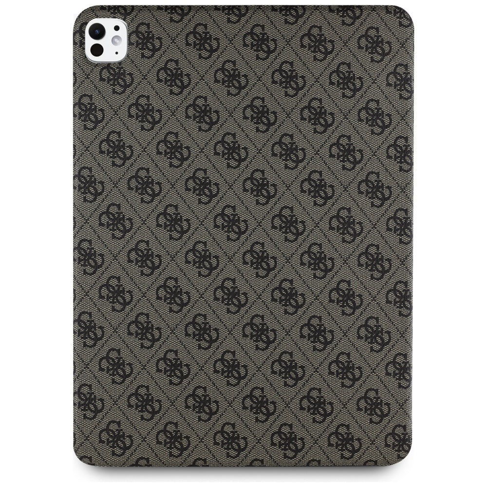 Case for Apple iPad Pro 13 (2024), Guess, 4G Big Logo, Brown