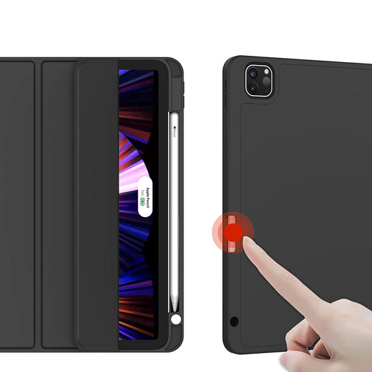 Puzdro pre Apple iPad Pro 13 (2024), Techsuit, Flex Trifold, Čierne