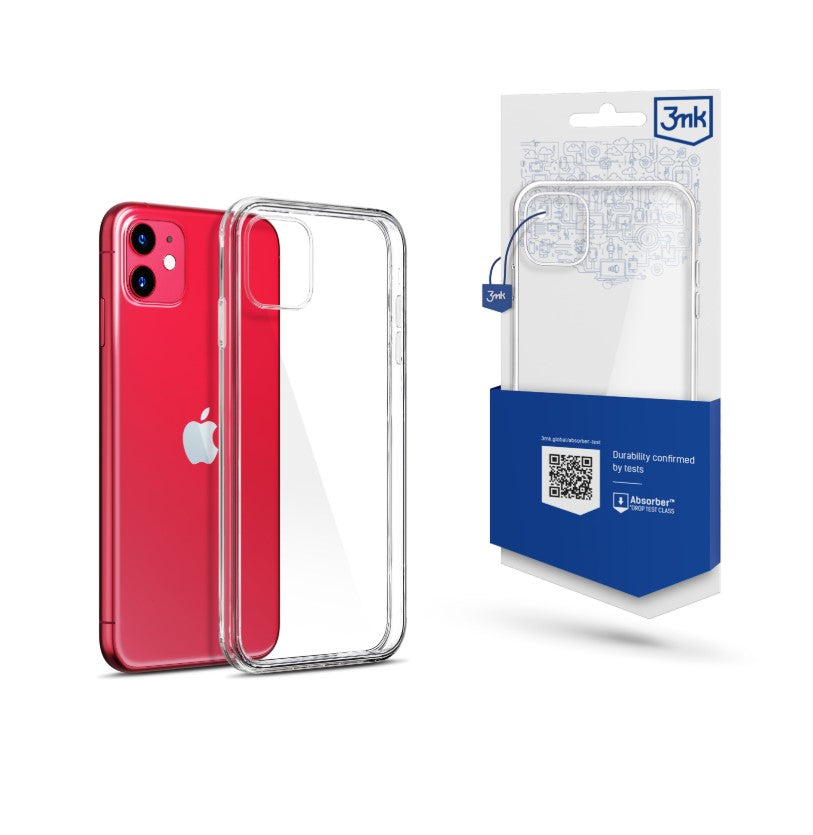 Puzdro pre Apple iPhone 11, 3MK, Clear, Priehľadné