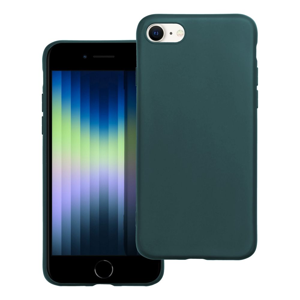 Puzdro pre Apple iPhone SE (2022) / SE (2020) / 8 / 7, OEM, Matné, Zelené
