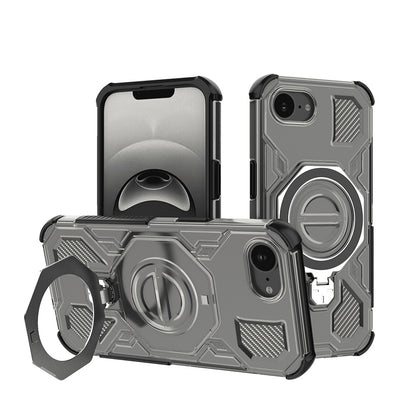 Puzdro pre Apple iPhone 17e / 16e, Techsuit, Carbon Shield Pro, Fumé