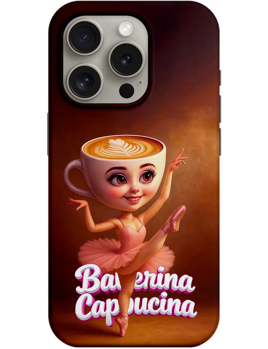 Obal na Apple iPhone 14 Pro, Perfect Case, Italian Brainrot Ballerina Capuccina, viacfarebný