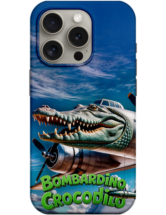 Puzdro pre Apple iPhone 12 / 12 Pro, Perfect Case, Italian Brainrot Bombardino Crocodilo, Viacfarebné