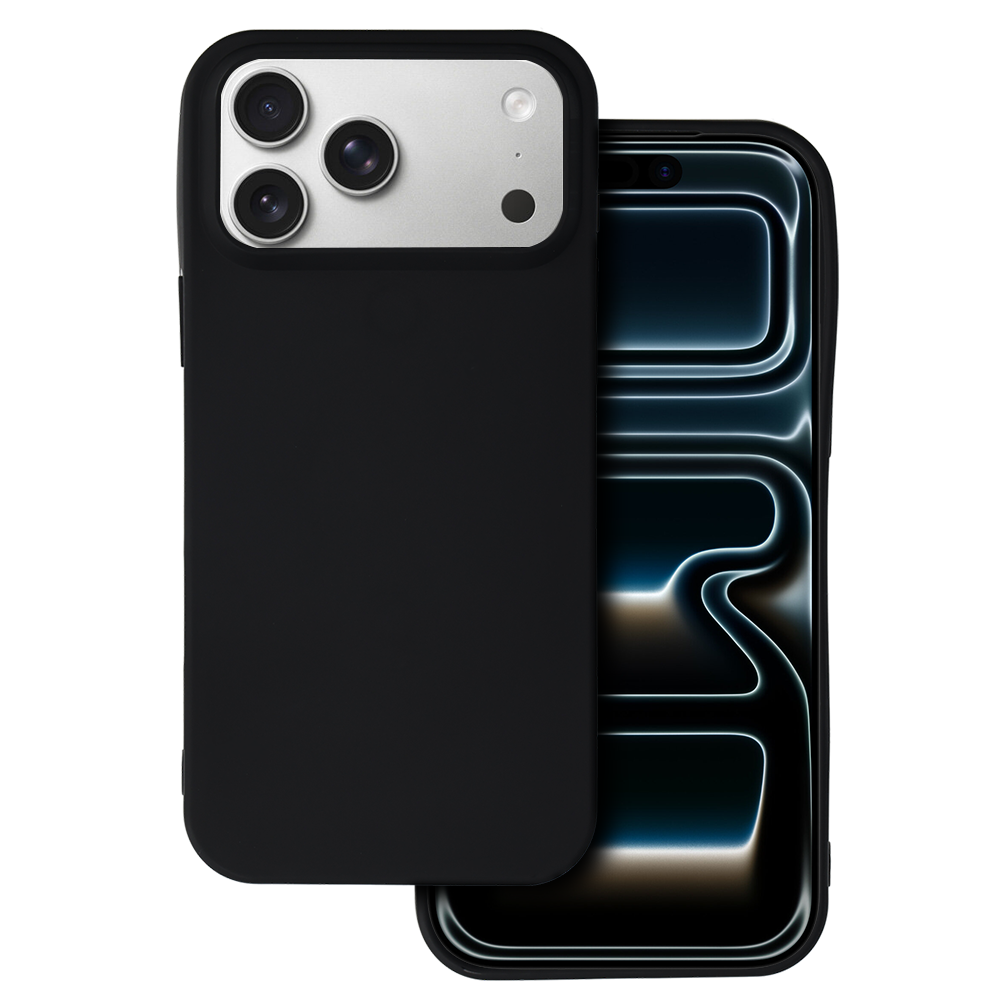 Puzdro pre Apple iPhone 17 Pro Max, OEM, Matt, Čierne