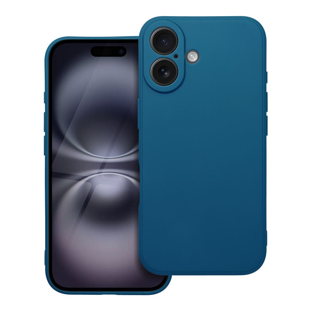 Obal na Apple iPhone 16, OEM, matný, modrý